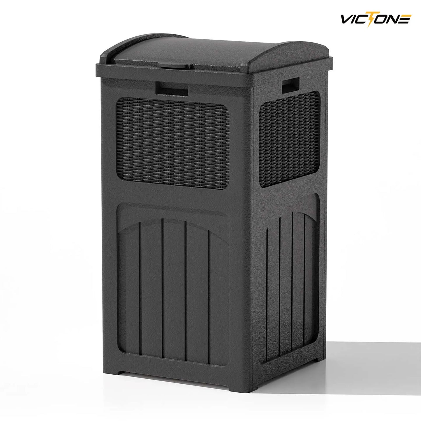 36 Gallon Hideaway Resin Outdoor Trash Can