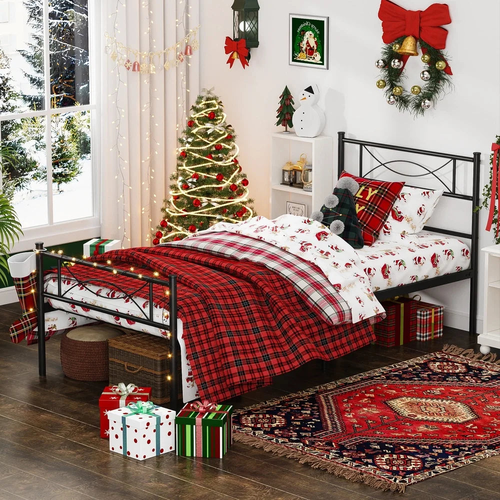 Twin Metal Platform Bed Frame