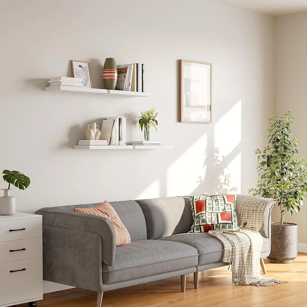 Floating Wall Shelves Set of 4