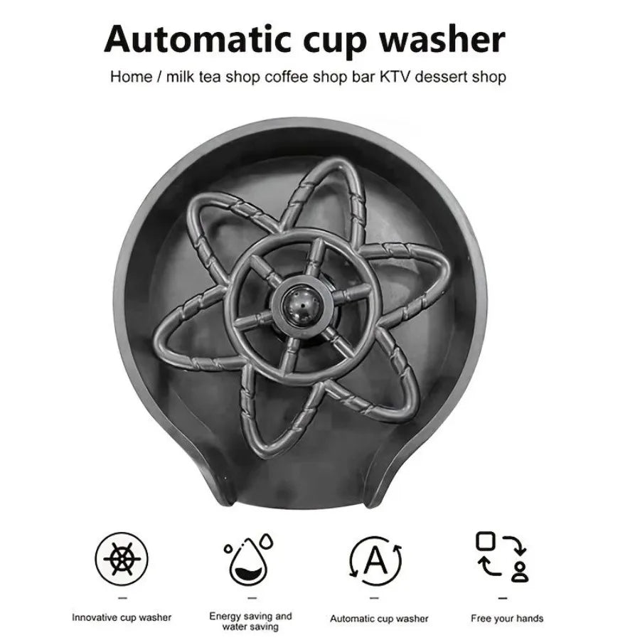 1pc Glass Rinser For Kitchen Sink