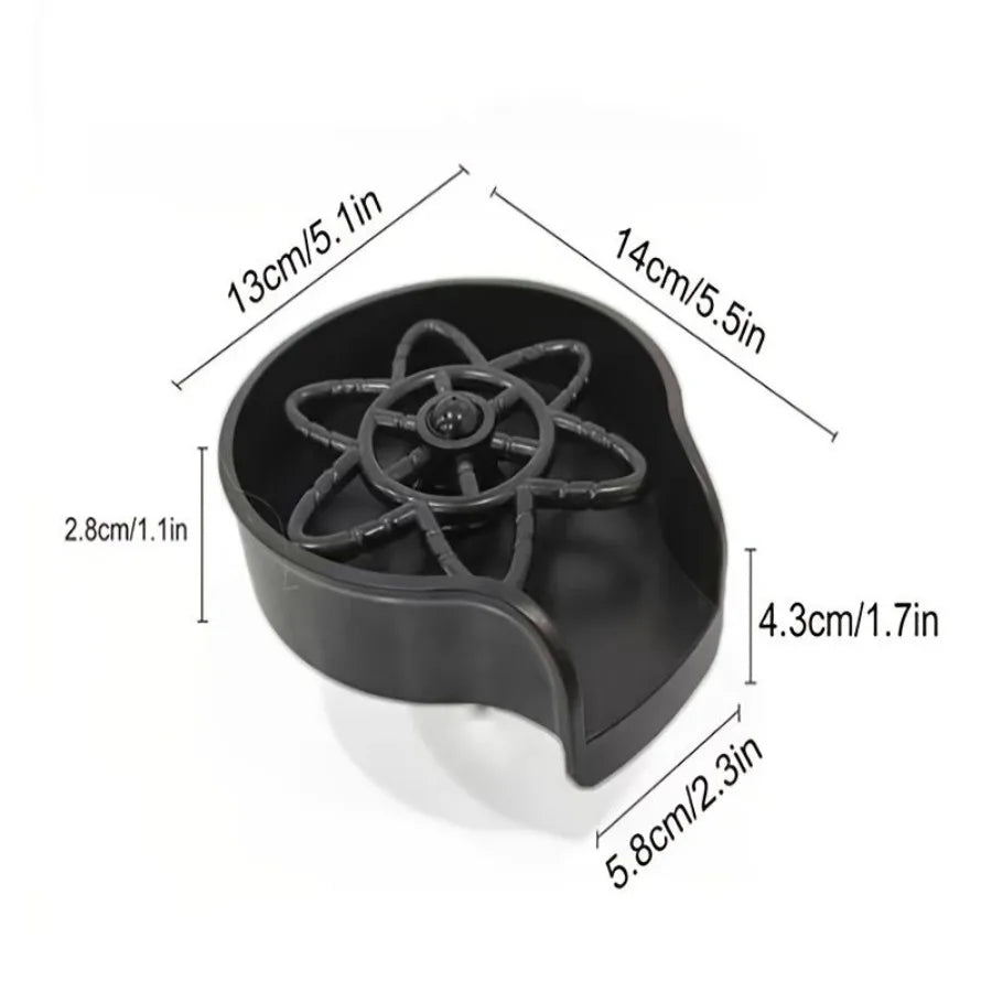 1pc Glass Rinser For Kitchen Sink