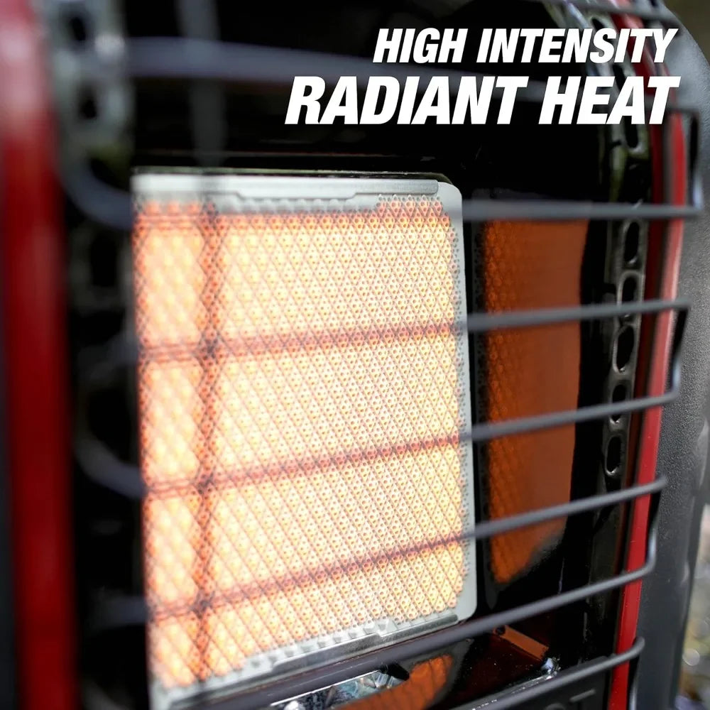 4,000-9,000 BTU Indoor-Safe Propane Radiant Heater