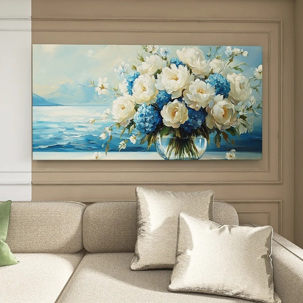 Solid Wood Frame, Canvas Wall Art