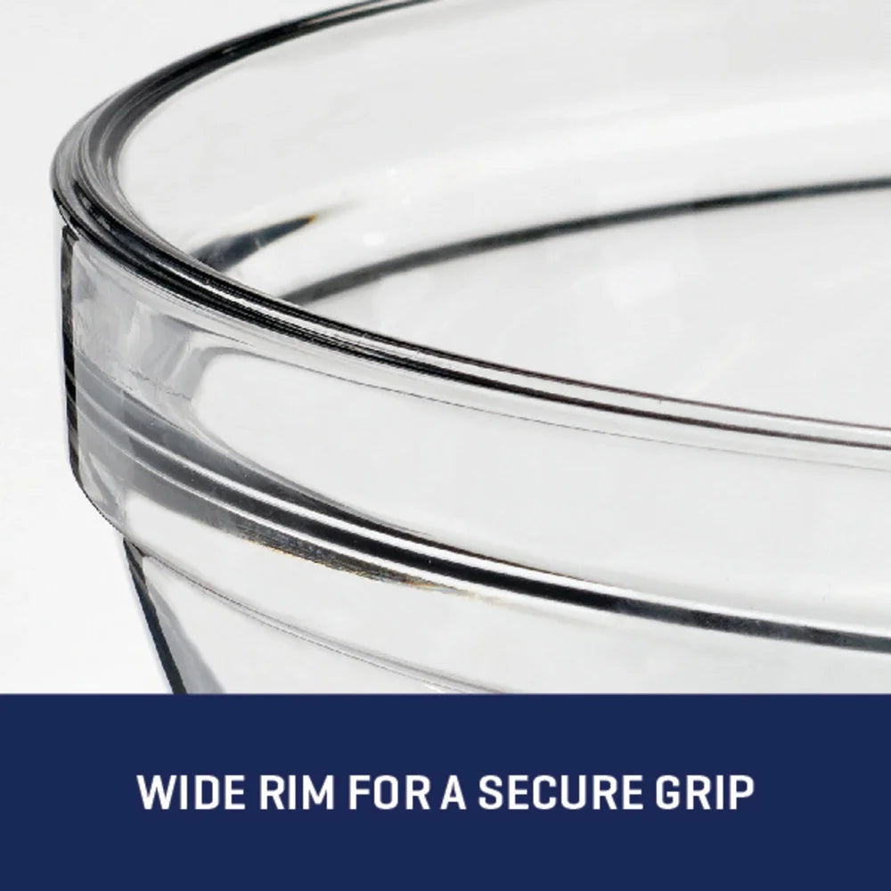 10 Piece Glass Mixing Bowl Set