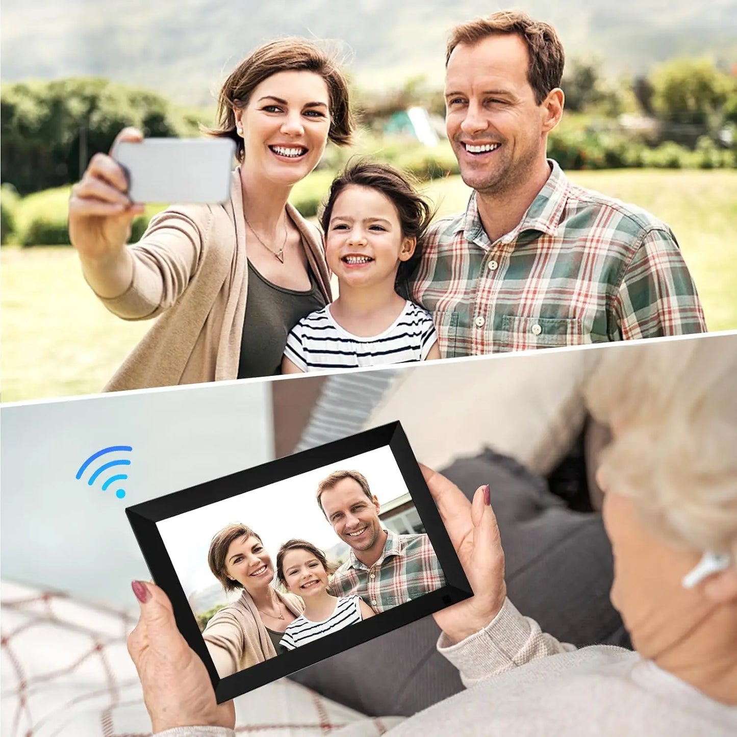 32GB Smart WiFi Digital Photo Frame