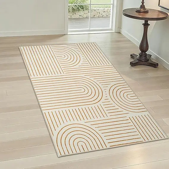 10x14 Living Room Area Rug - Modern Abstract for Bedroom