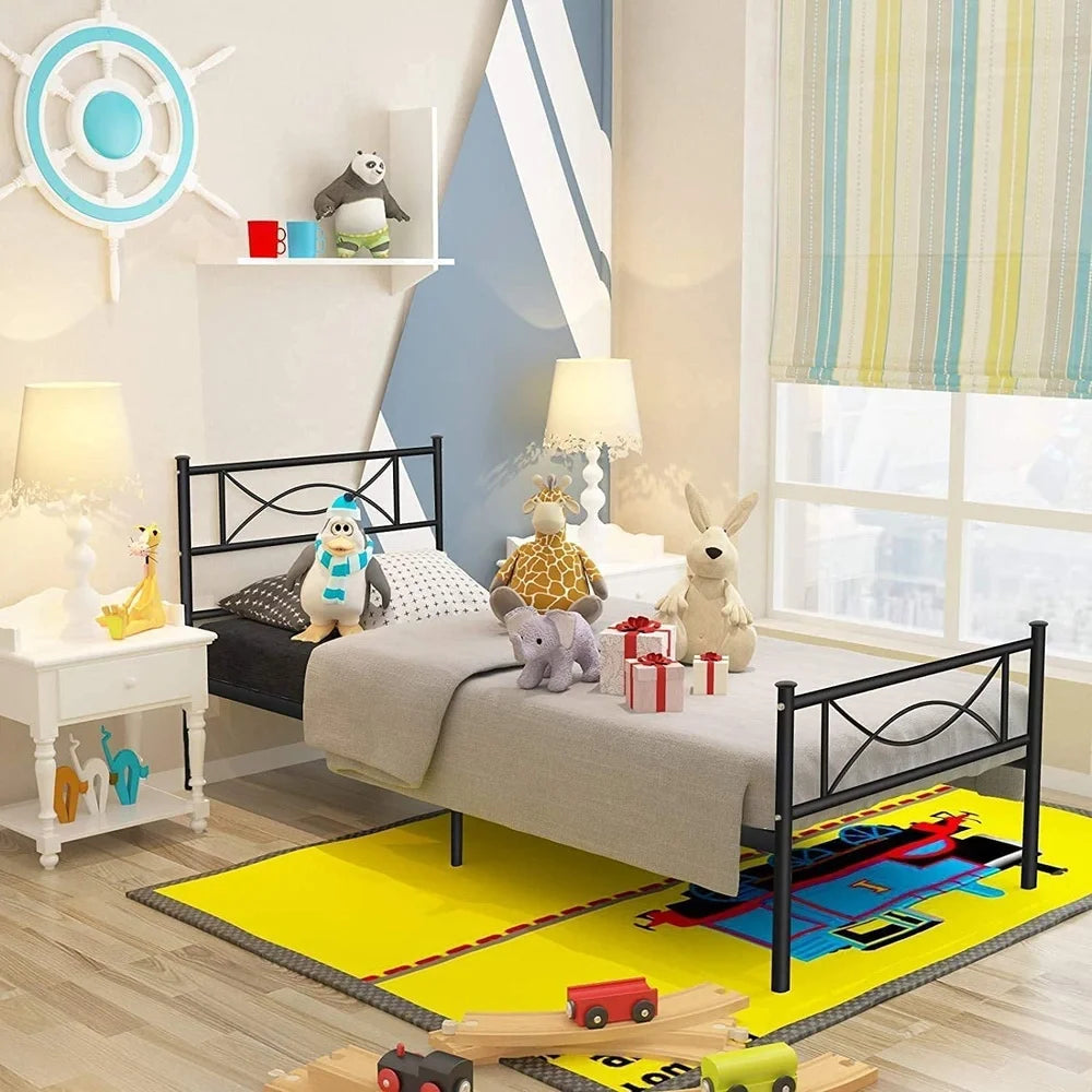 Twin Metal Platform Bed Frame