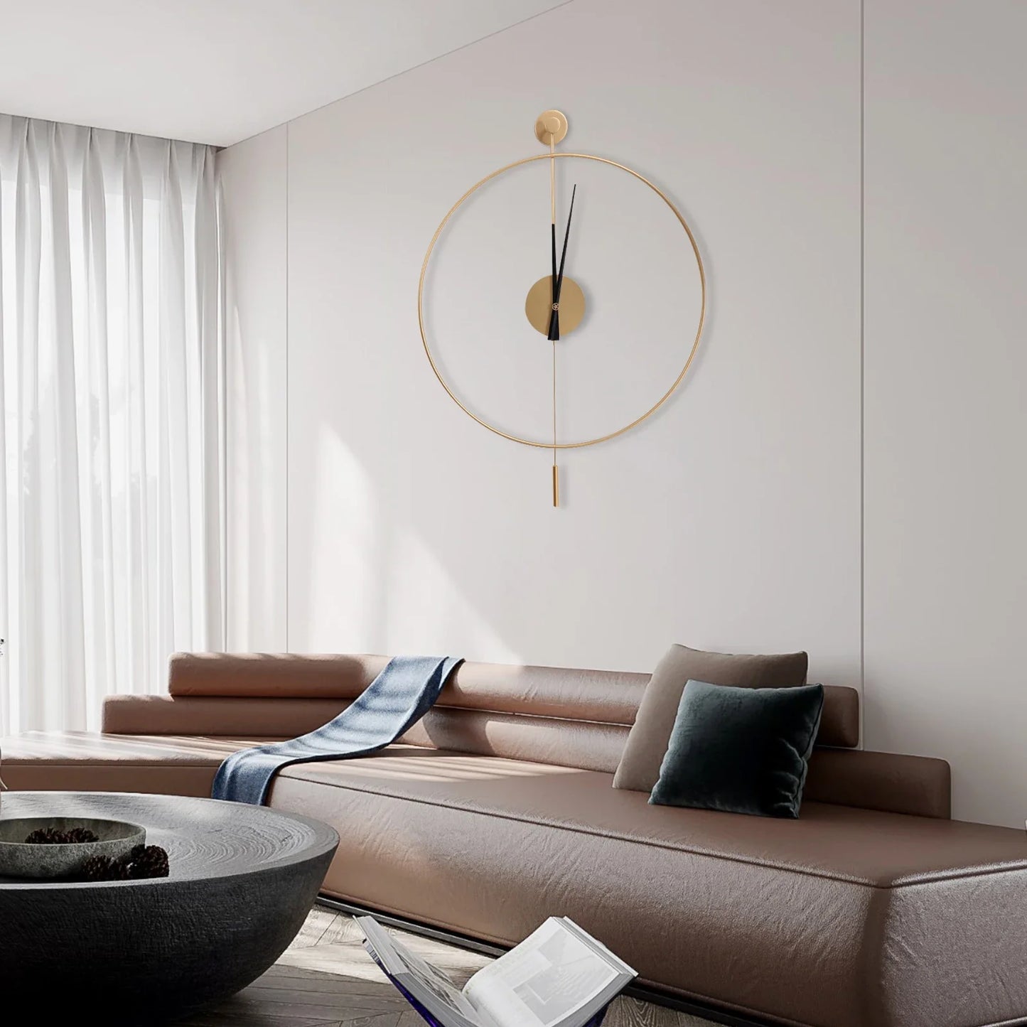 Wall Clock Modern Design Quartz Movement