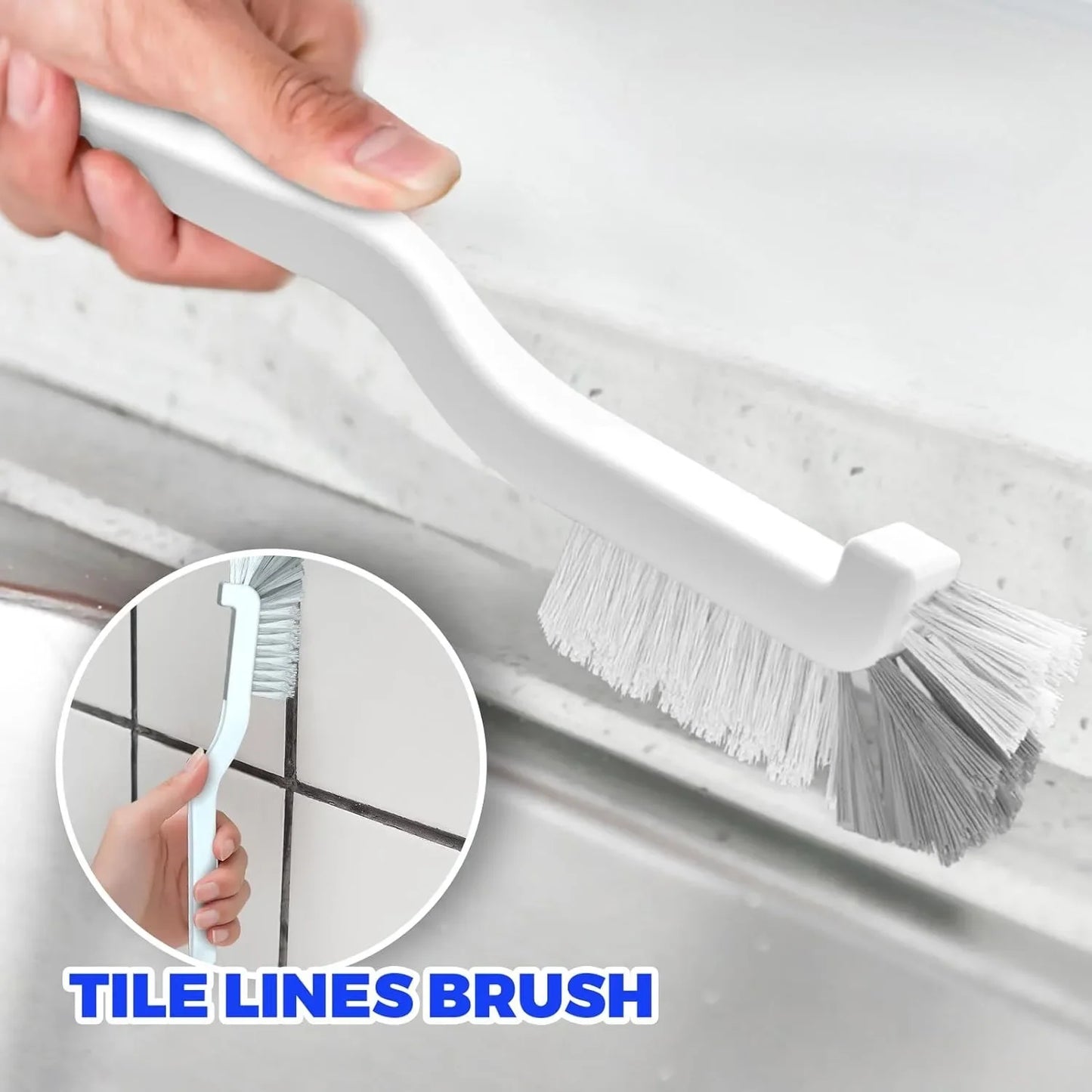 5 Pack Kitchen Cleaning Brush, Green