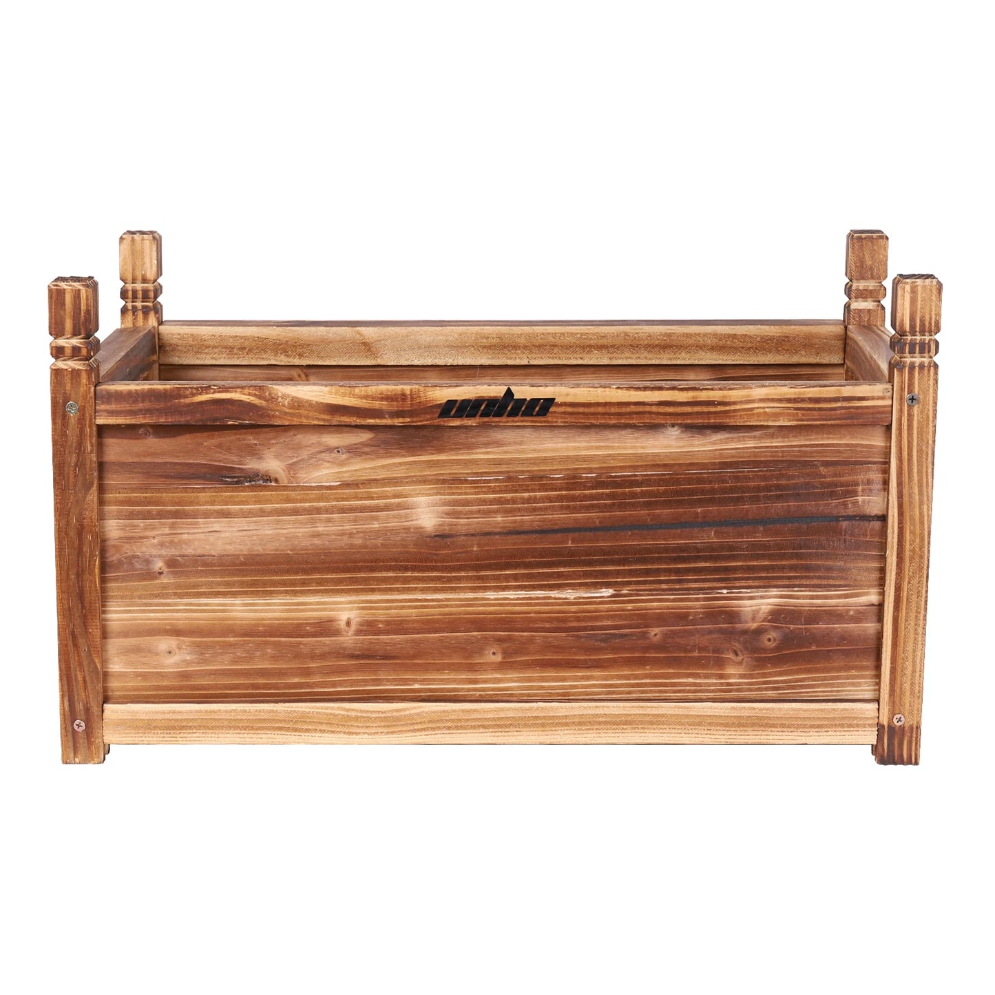 Raised Wood Garden Bed