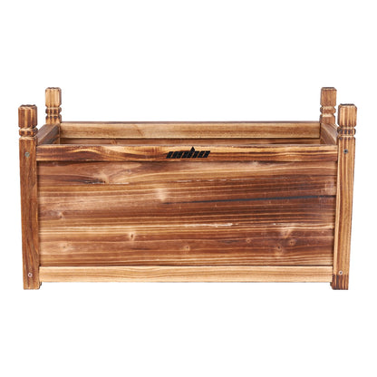Raised Wood Garden Bed