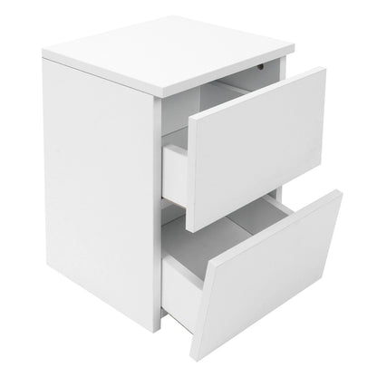 Bedside Table with 2 Drawers