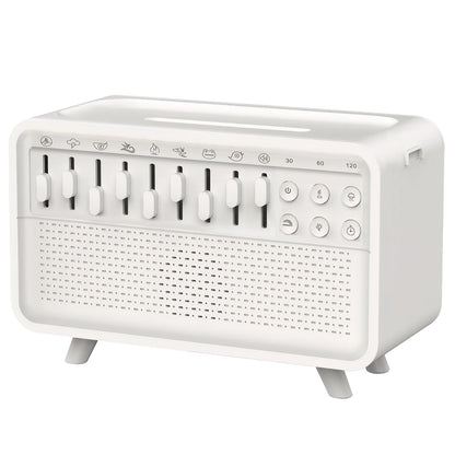 LED Sleep Sound Machine with 8 Nature Sounds Portable