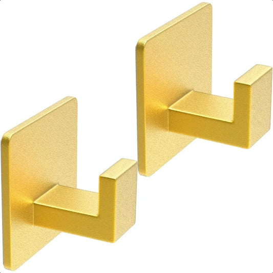 Heavy Duty Aluminum Adhesive Towel Hooks