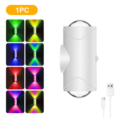 LED Motion Sensor Wall Sconce Lights, 3 Modes