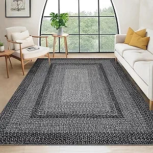 8x10 Braided Non Slip Area Rug