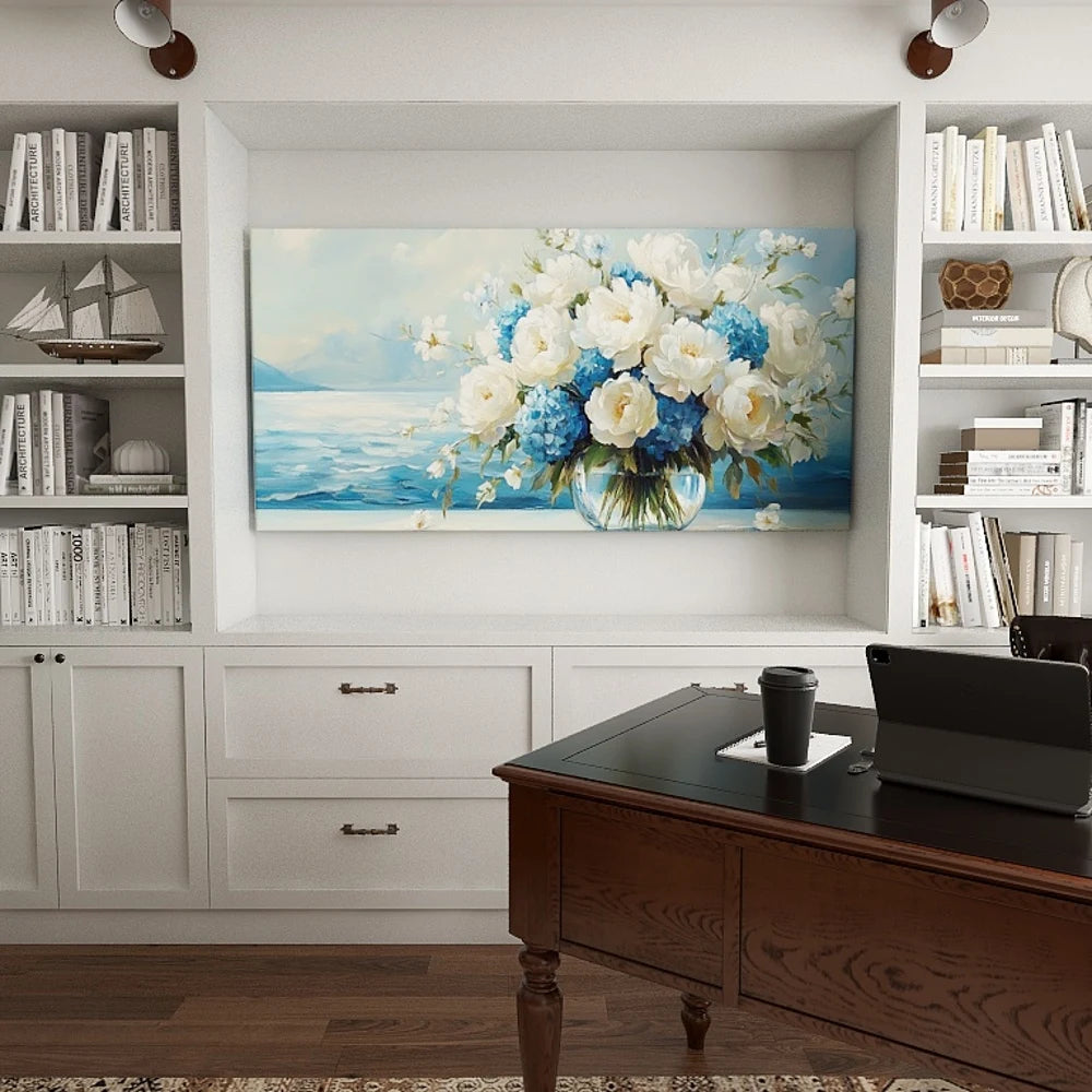 Solid Wood Frame, Canvas Wall Art