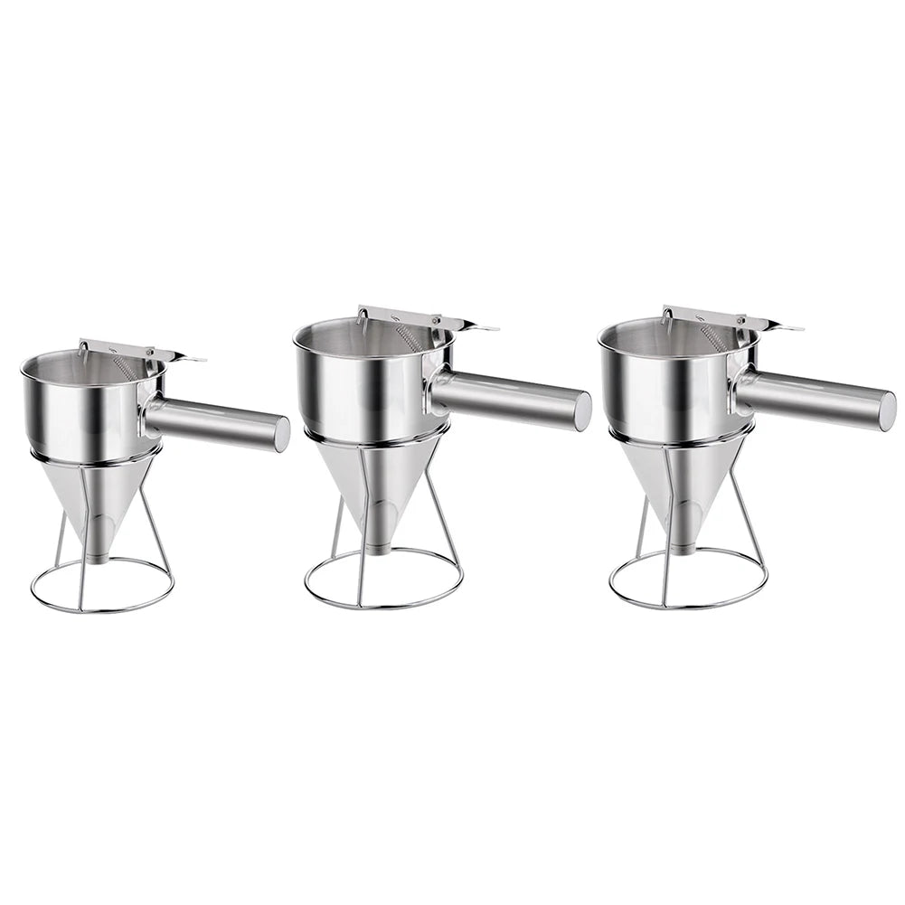 Stainless Steel Batter Funnel Dispenser