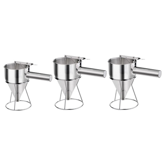 Stainless Steel Batter Funnel Dispenser