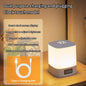 Remote Control Rechargeable Table Lamp with Clock