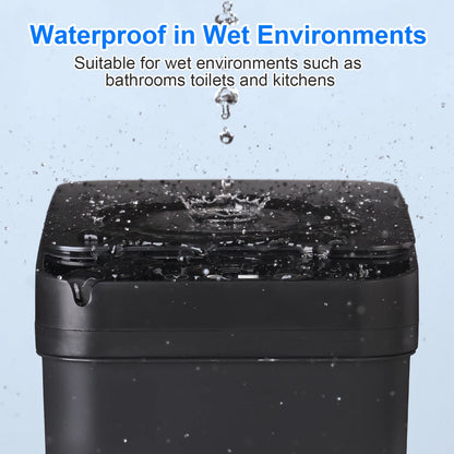 2 Pack 12L & 18L Touchless Motion Sensor Trash Can