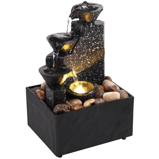 Art waterfall fountain desktop beautiful decoration