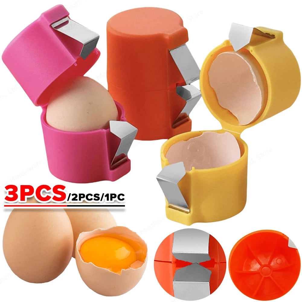 3-1PC  Handheld Egg Shell Opener, Separator Kitchen Gadget