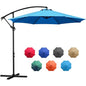 10Ft Offset Umbrella Beach Fabric Sunshade