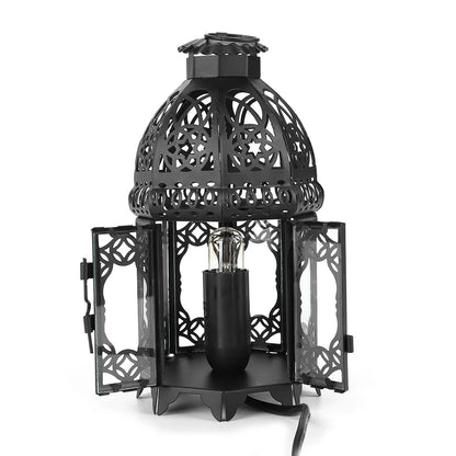 Rock Salt Vintage Iron Frame Lamp, Air Purifier
