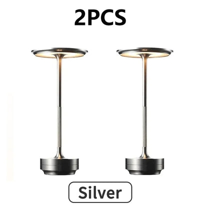 2PCS Rechargeable Wireless, USB-C, Desk Lamp