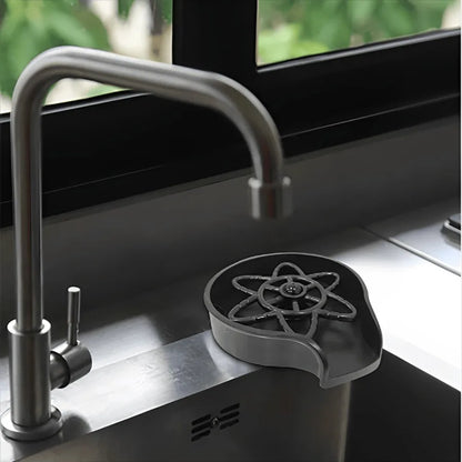 1pc Glass Rinser For Kitchen Sink