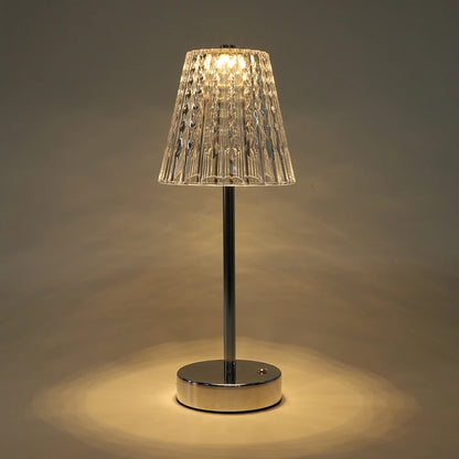 Classic Portable Acrylic Romantic Nightstand Lamp