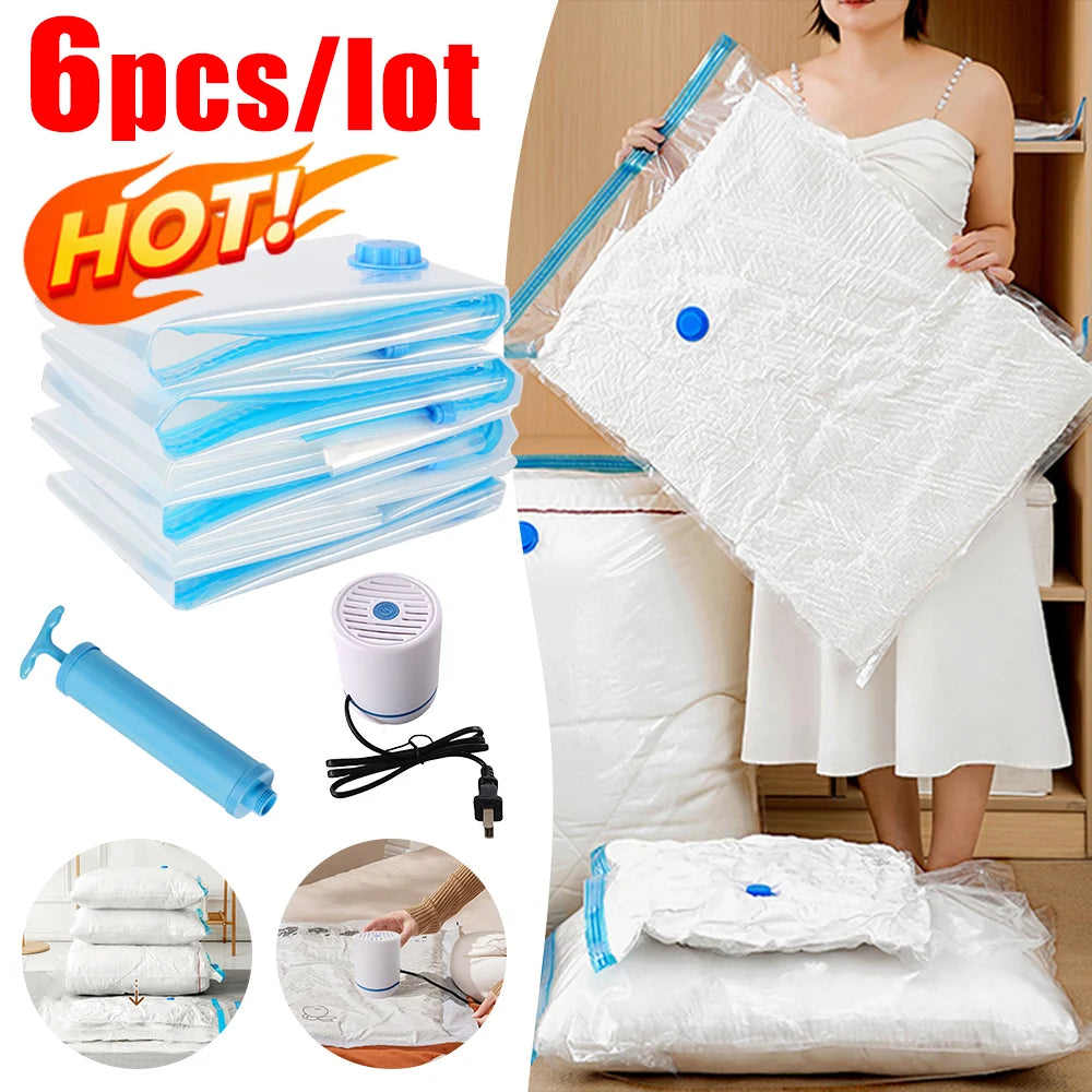 Reusable Vacuum Storage Bags