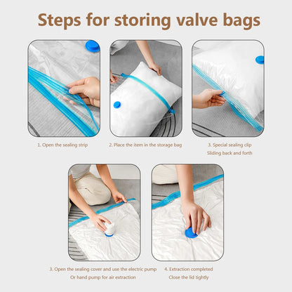 Reusable Vacuum Storage Bags