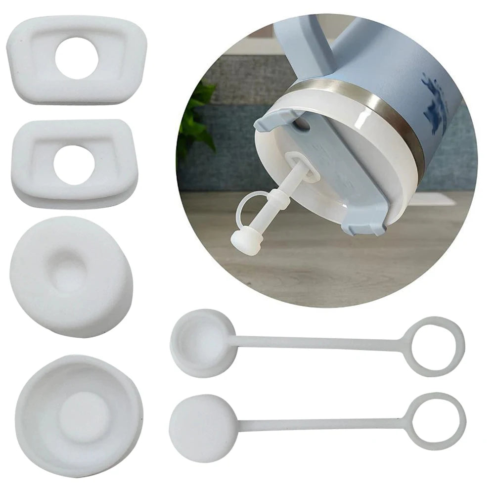 Silicone Spill Proof Water Bottle Straw Cover Cap