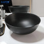 Bathroom Vessel Stone Resin Above Counter Sink