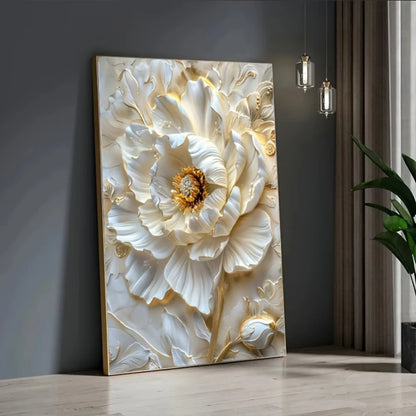 1pc modern abstract floral canvas art print