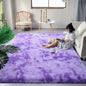 Soft Fluffy Rainbow Rugs for Bedroom, Plush Carpet