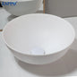 Bathroom Vessel Stone Resin Above Counter Sink