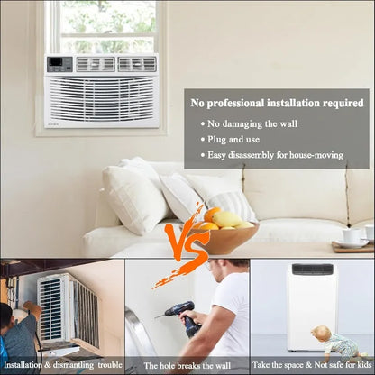 8000 BTU Air Conditioner Window Unit