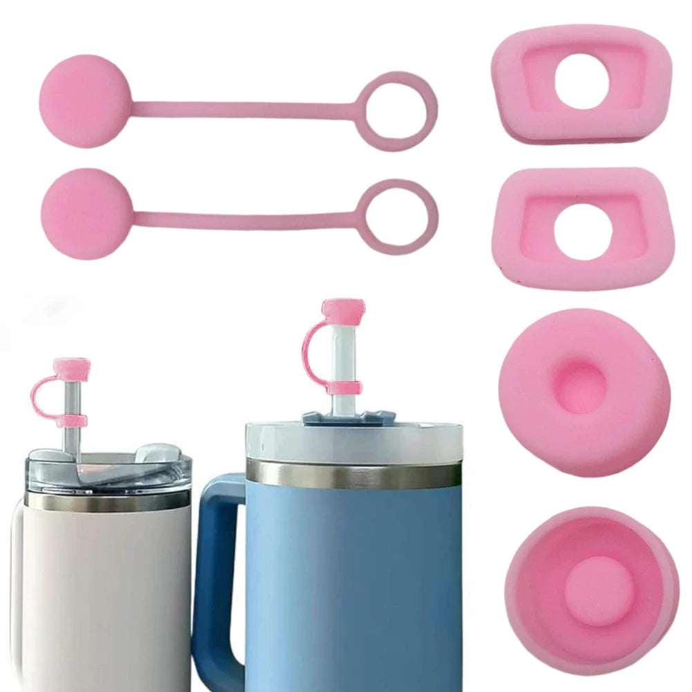 Silicone Spill Proof Water Bottle Straw Cover Cap