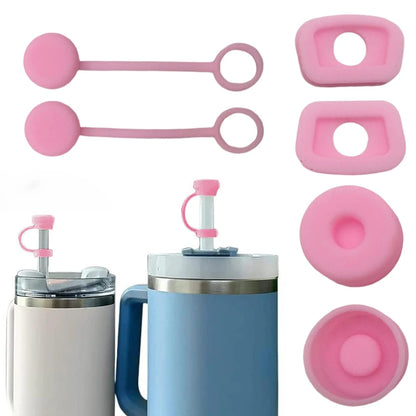 Silicone Spill Proof Water Bottle Straw Cover Cap