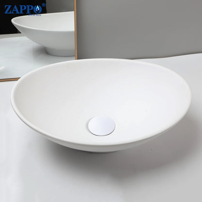 Bathroom Vessel Stone Resin Above Counter Sink