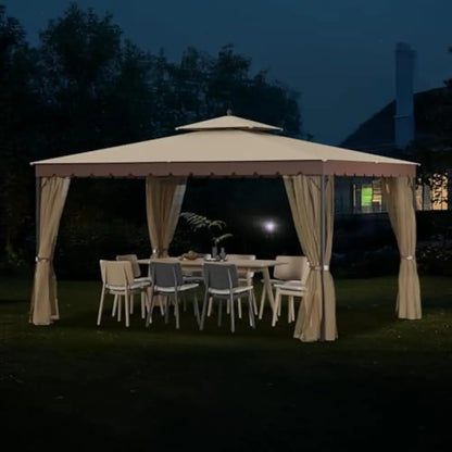 10x12 Gazebo with Mosquito Netting