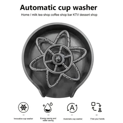 1pc Glass Rinser For Kitchen Sink