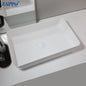Bathroom Vessel Stone Resin Above Counter Sink