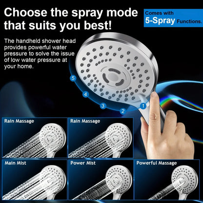 Bathroom stainless steel shower set