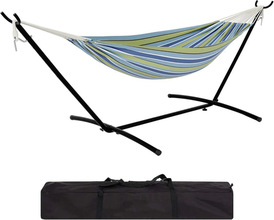 2-Person Hammock Set with Quick-Lock Steel Stand