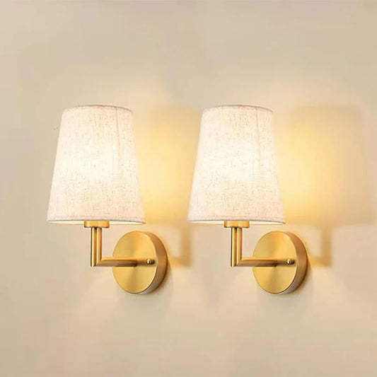 Two pack Battery powered wireless wall light