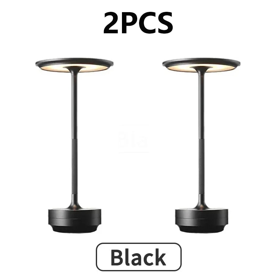 2PCS Rechargeable Wireless, USB-C, Desk Lamp